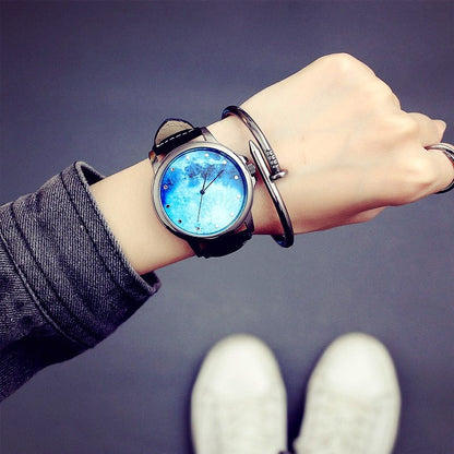 Quartz Moon Wristwatch