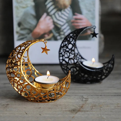 Moon Crescent Candle Holder