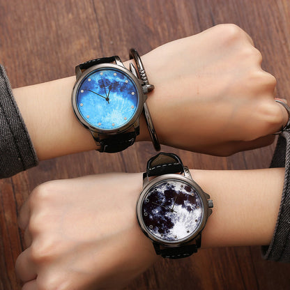 Quartz Moon Wristwatch