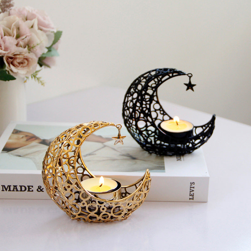 Moon Crescent Candle Holder